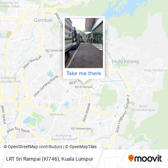 LRT Sri Rampai (Kl746) map