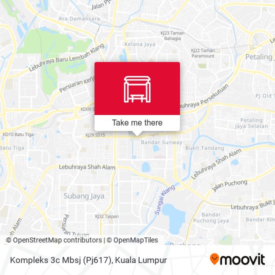 Kompleks 3c Mbsj (Pj617) map