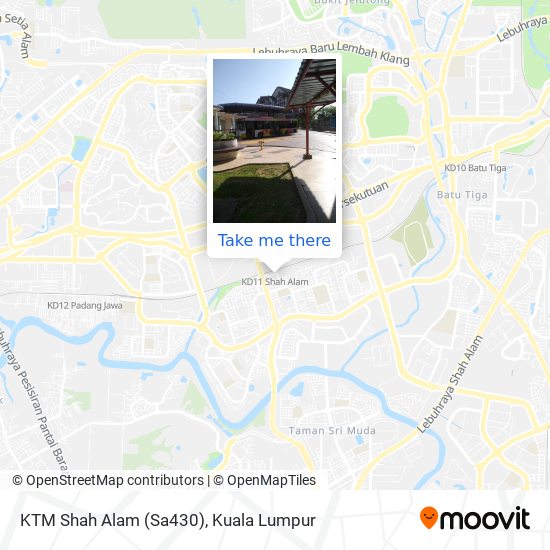 Peta KTM Shah Alam (Sa430)