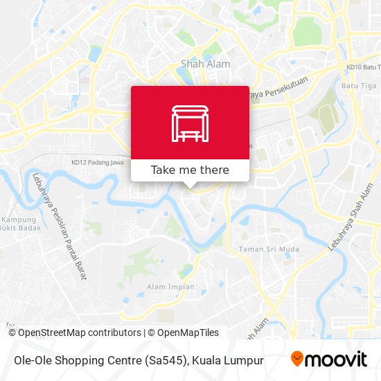 Ole-Ole Shopping Centre (Sa545) map