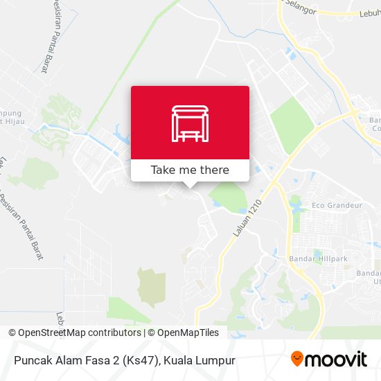 Peta Puncak Alam Fasa 2 (Ks47)