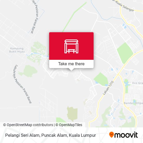 Peta Pelangi Seri Alam, Puncak Alam