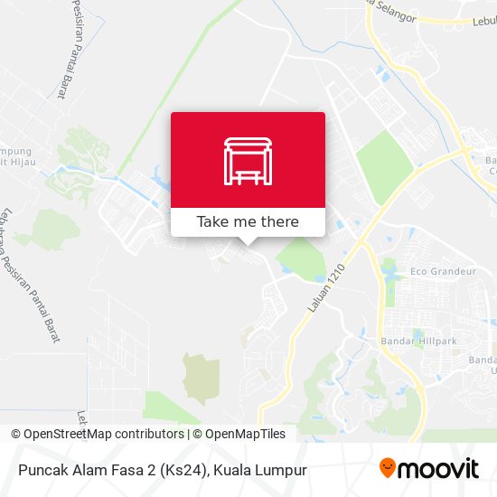 Puncak Alam Fasa 2 (Ks24) map