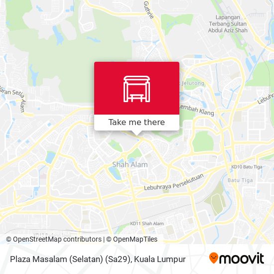 Plaza Masalam (Selatan) (Sa29) map