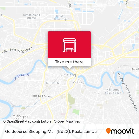 Peta Goldcourse Shopping Mall (Bd22)