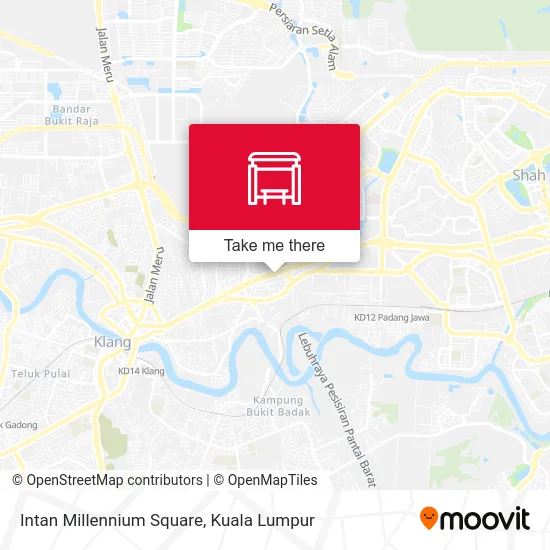 Intan Millennium Square map