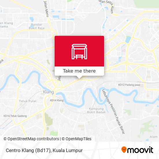 Peta Centro Klang (Bd17)