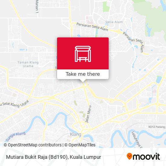 Peta Mutiara Bukit Raja (Bd190)