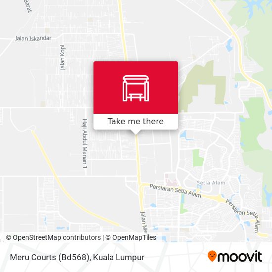 Meru Courts (Bd568) map