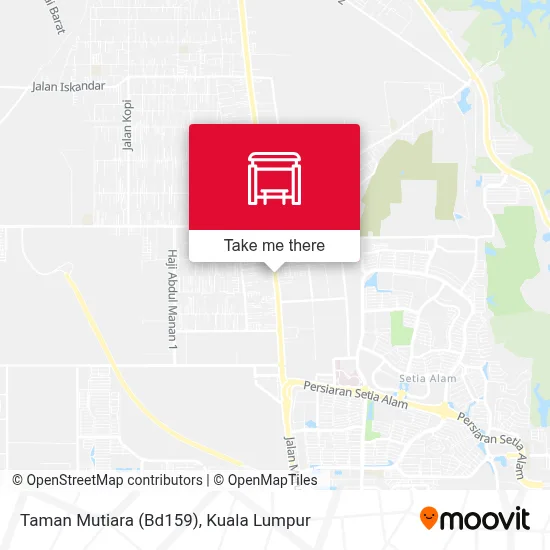 Taman Mutiara (Bd159) map