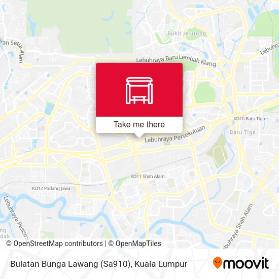 Bulatan Bunga Lawang (Sa910) map