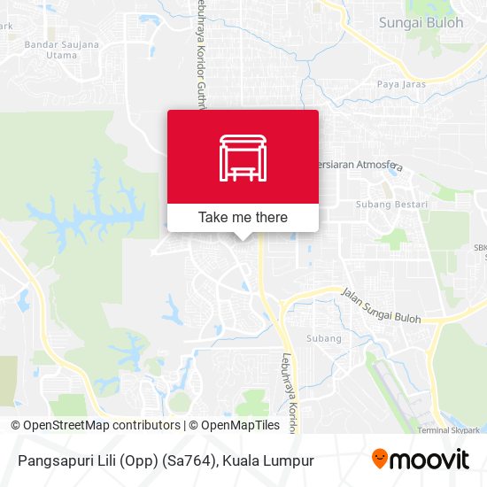 Pangsapuri Lili (Opp) (Sa764) map