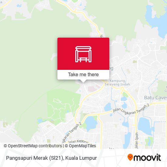 Pangsapuri Merak (Sl21) map