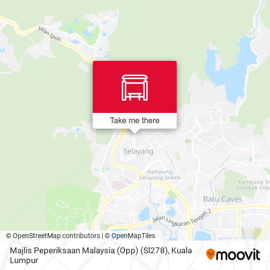 Majlis Peperiksaan Malaysia (Opp) (Sl278) map