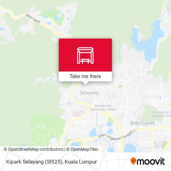 Kipark Selayang (Sl525) map