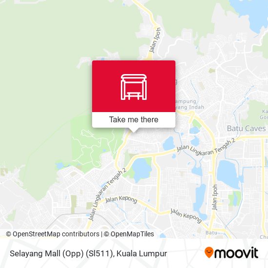 Peta Selayang Mall (Opp) (Sl511)
