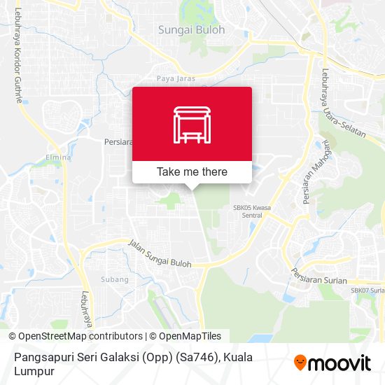 Pangsapuri Seri Galaksi (Opp) (Sa746) map