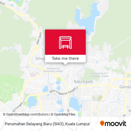 Perumahan Selayang Baru (Sl43) map