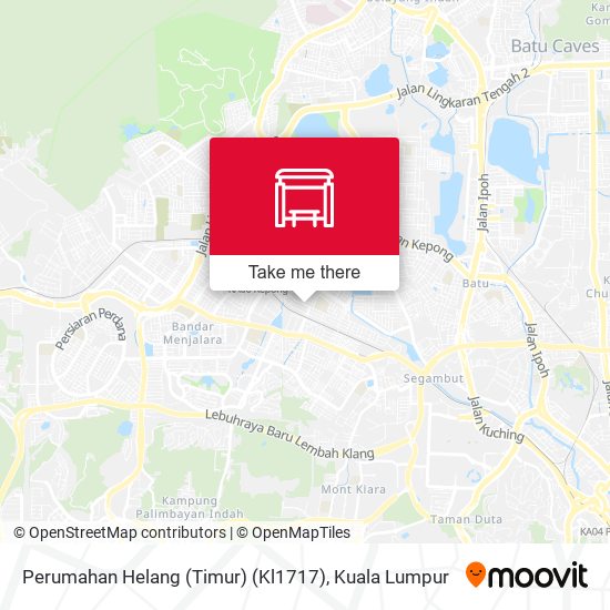 Perumahan Helang (Timur) (Kl1717) map