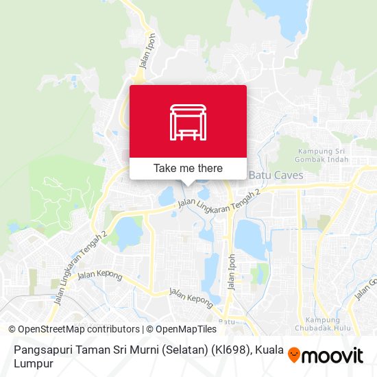 Peta Pangsapuri Taman Sri Murni (Selatan) (Kl698)