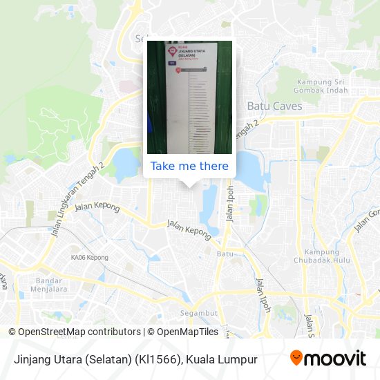 Peta Jinjang Utara (Selatan) (Kl1566)