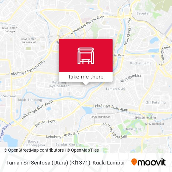 Taman Sri Sentosa (Utara) (Kl1371) map