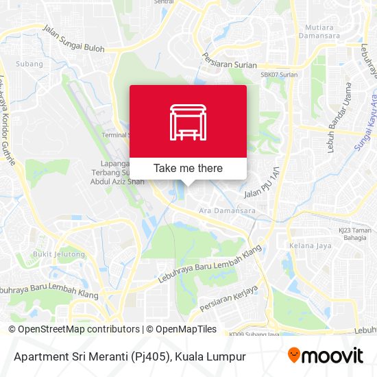 Apartment Sri Meranti (Pj405) map