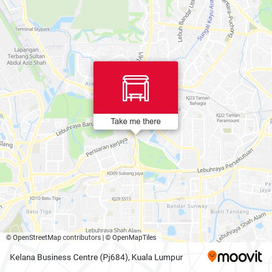 Kelana Business Centre (Pj684) map