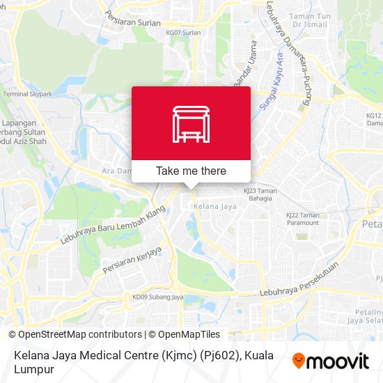 Kelana Jaya Medical Centre (Kjmc) (Pj602) map