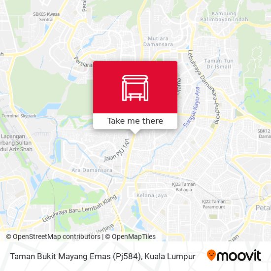 Taman Bukit Mayang Emas (Pj584) map