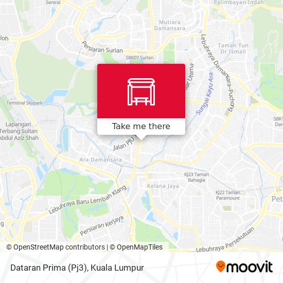 Dataran Prima (Pj3) map