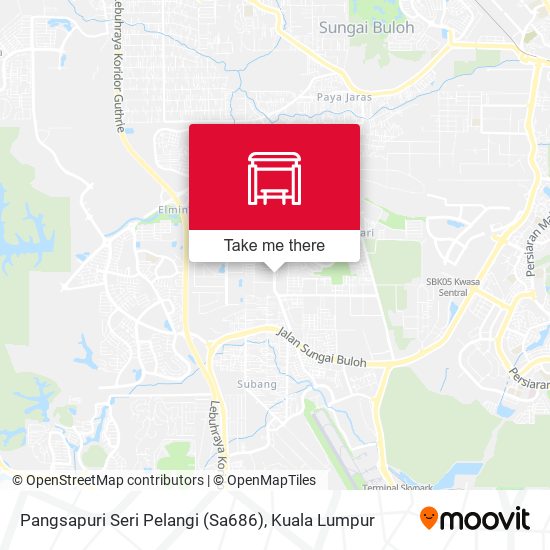 Pangsapuri Seri Pelangi (Sa686) map