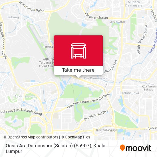 Peta Oasis Ara Damansara (Selatan) (Sa907)