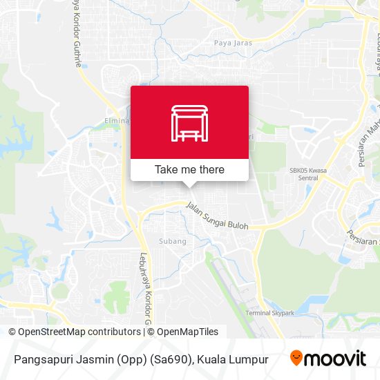 Pangsapuri Jasmin (Opp) (Sa690) map