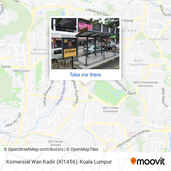 Komersial Wan Kadir (Kl1456) map