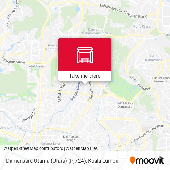 Damansara Utama (Utara) (Pj724) map