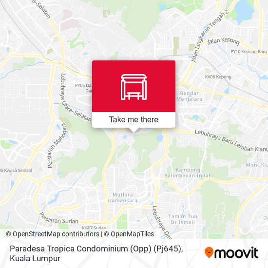Paradesa Tropica Condominium (Opp) (Pj645) map