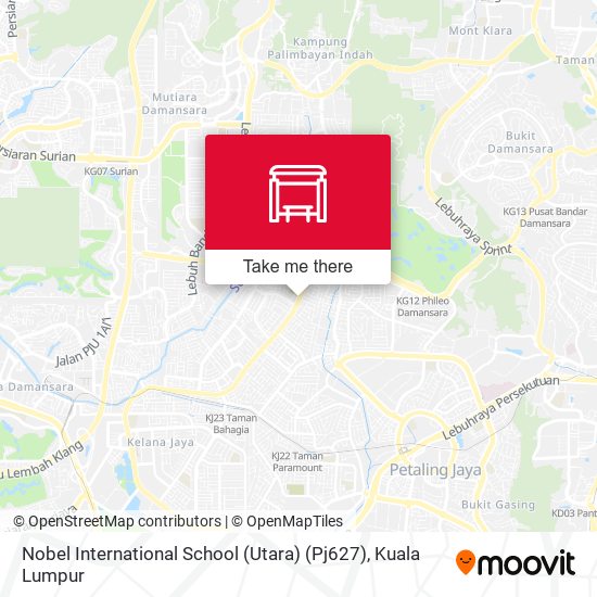 Nobel International School (Utara) (Pj627) map