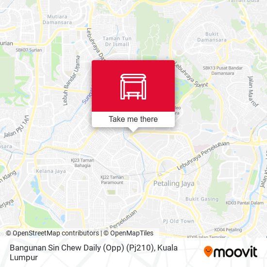 Bangunan Sin Chew Daily (Opp) (Pj210) map