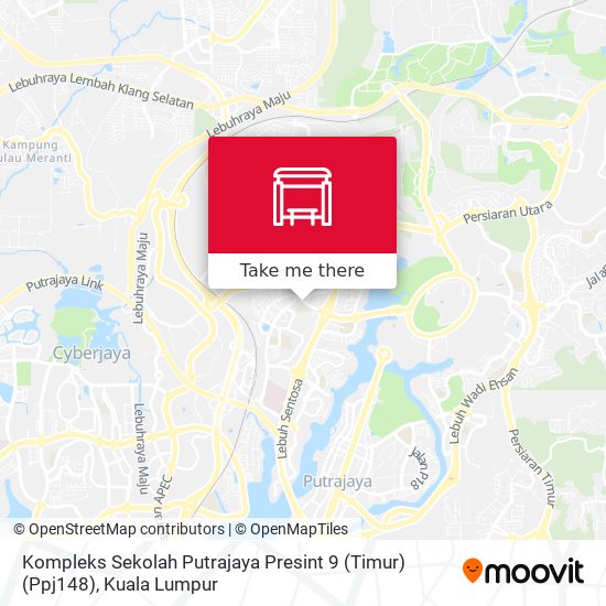 Kompleks Sekolah Putrajaya Presint 9 (Timur) (Ppj148) map