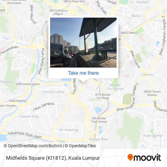 Peta Midfields Square (Kl1812)