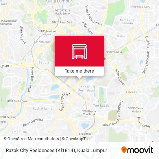 Razak City Residences (Kl1814) map