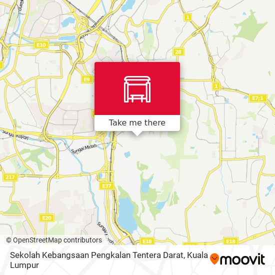 Cara Ke Sekolah Kebangsaan Pengkalan Tentera Darat Di Kuala Lumpur Menggunakan Bis Mrt Lrt Kereta Atau Monorail
