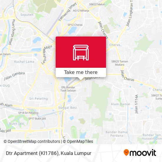 Dtr Apartment (Kl1786) map