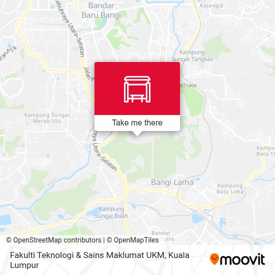 Bagaimana Untuk Pergi Ke Fakulti Teknologi Sains Maklumat Ukm Di Kuala Lumpur Menggunakan Bas Atau Keretapi