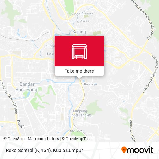 Reko Sentral (Kj464) map