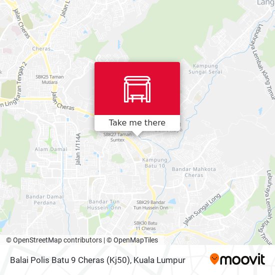 How To Get To Balai Polis Batu 9 Cheras In Kuala Lumpur By Bus Or Mrt Lrt