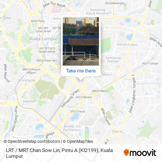 LRT / MRT Chan Sow Lin, Pintu A (Kl2199) stop - Routes, Schedules, and ...