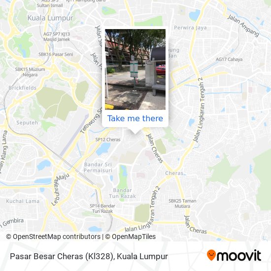 Pasar Besar Cheras (Kl328) map