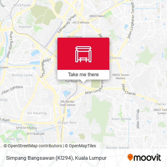 Simpang Bangsawan (Kl294) map